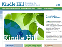 Tablet Screenshot of kindlehill.com